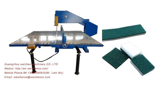AC380/50HZ Machine de découpe verticale de mousse d'éponge avec fonction de stratification de colle à fusion chaude