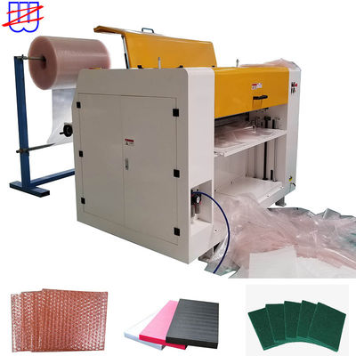 Coupeuse transversale à commande PLC entièrement automatique pour la découpe et la découpe de feuilles de rouleaux en mousse PE EPE EVA