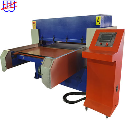 Machine de découpe automatique à matrices hydrauliques de mousse d'emballage en PE de 1200 mm L*W à 200 vitesses de rotation sans charge