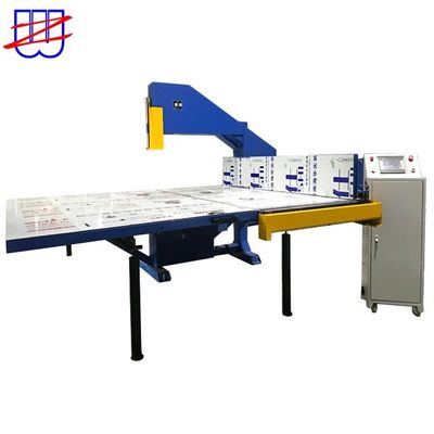 Machine à scier à lame verticale à tampon vert automatique pour la production en série