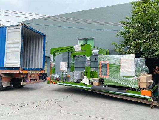 900 mm Machine automatique de séparation de caoutchouc en mousse de polyéthylène EVA XPE CR EPDM 4 kW