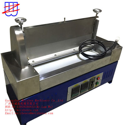 Le revêtement EPE et EVA est facilité avec la machine de laminage de colle à double rouleau à fond chaud